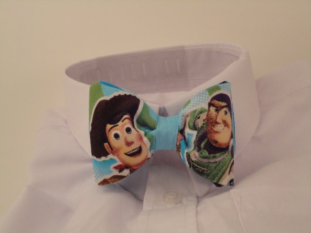 Woody and Buzz bow tie