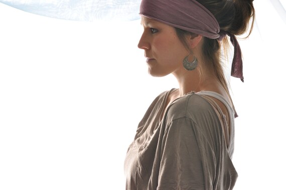Hemp Wrap - Plum - hemp headband