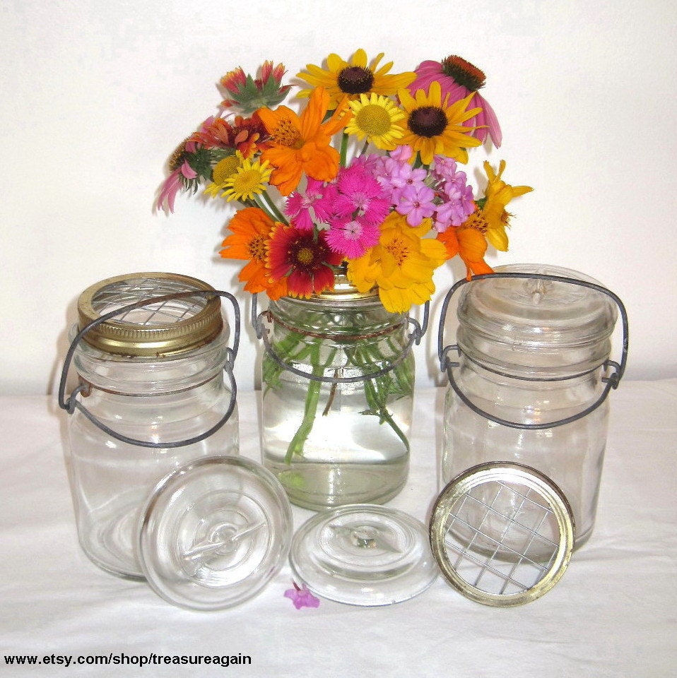  Lightning Jars Weddings Garden Flowers Centerpieces Mason Jars