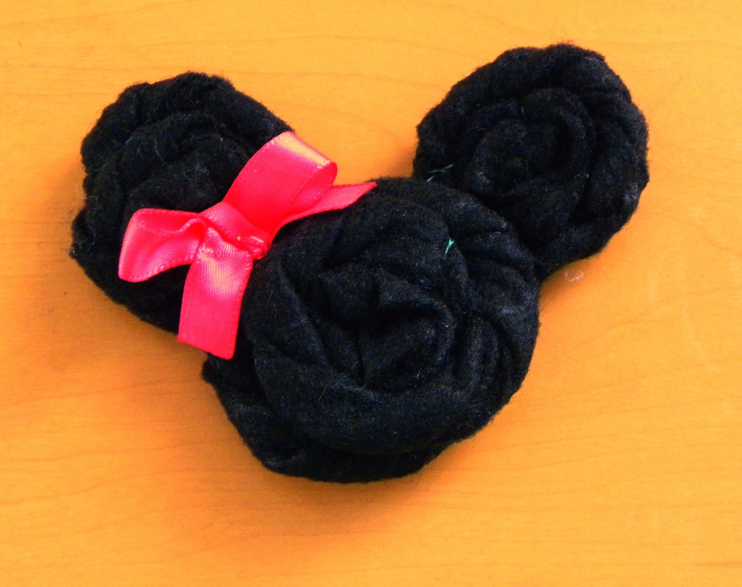 Mini Mouse Rosette Hair Clip