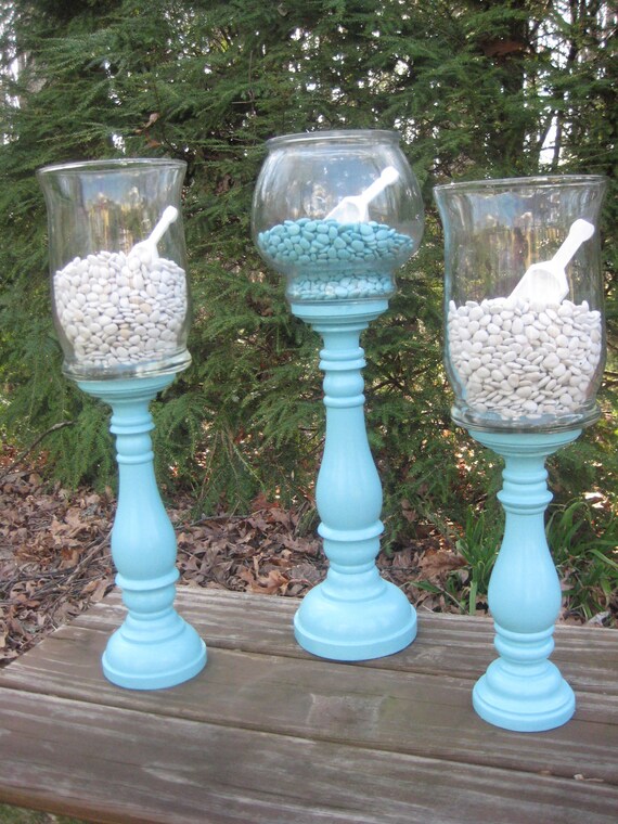 Tiffany Blue Apothecary Jars Wedding Decor Candy Buffet XX Large
