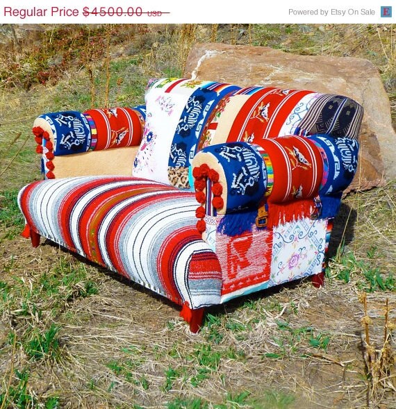 Rockabilly Retro Loveseat