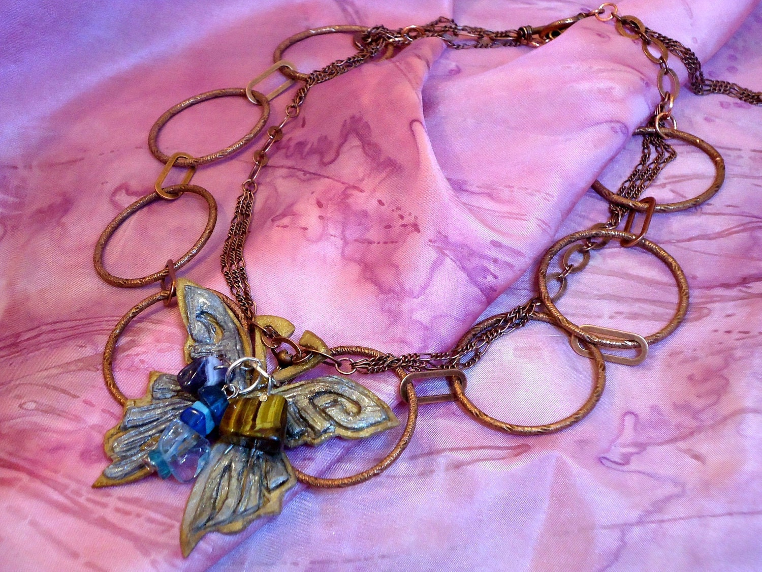Butterfly Pendant Necklace