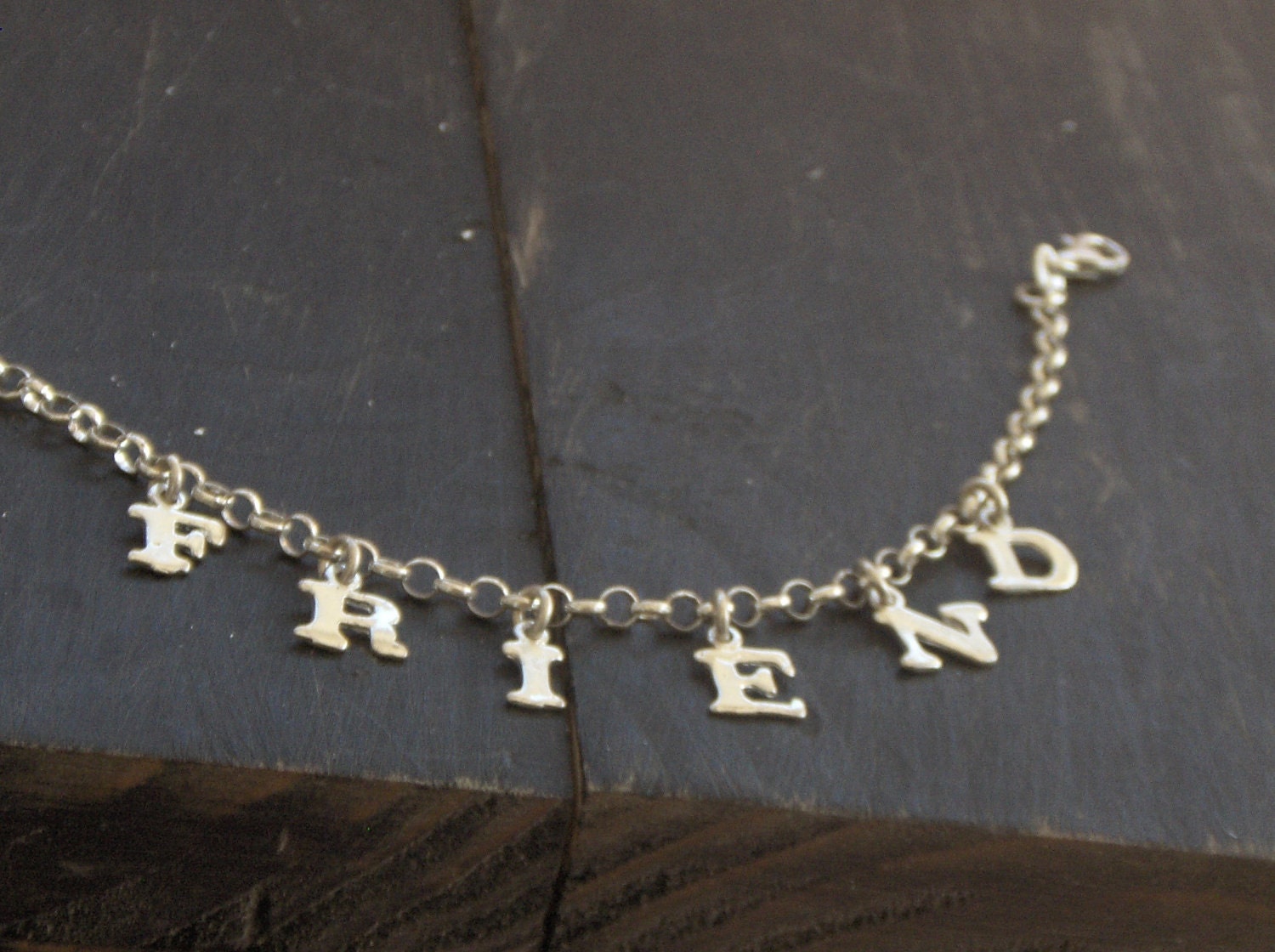 FRIEND sterling silver vintage Bracelet. Estate find