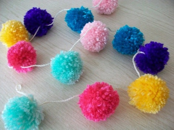 Pom Pom Garland Lost Paper Planes