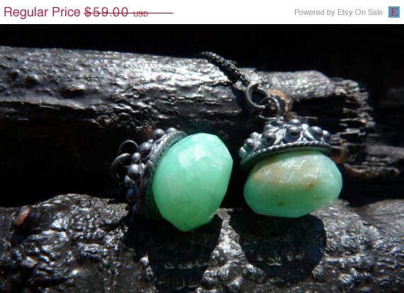 30 OFF SALE peruvian opal earrings by Beijo Flor by BeijoFlor 30 OFF SALE peruvian opal earrings by Beijo Flor by BeijoFlor