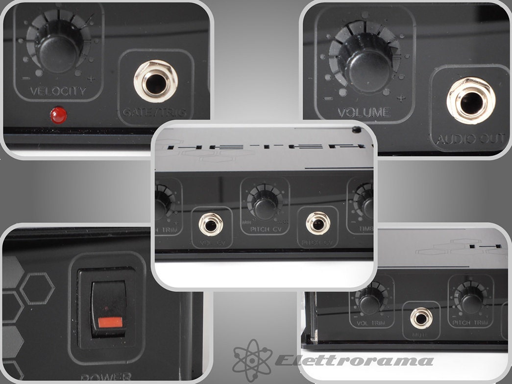 Theremax Theremin by PAIA - with midi interface onborad.