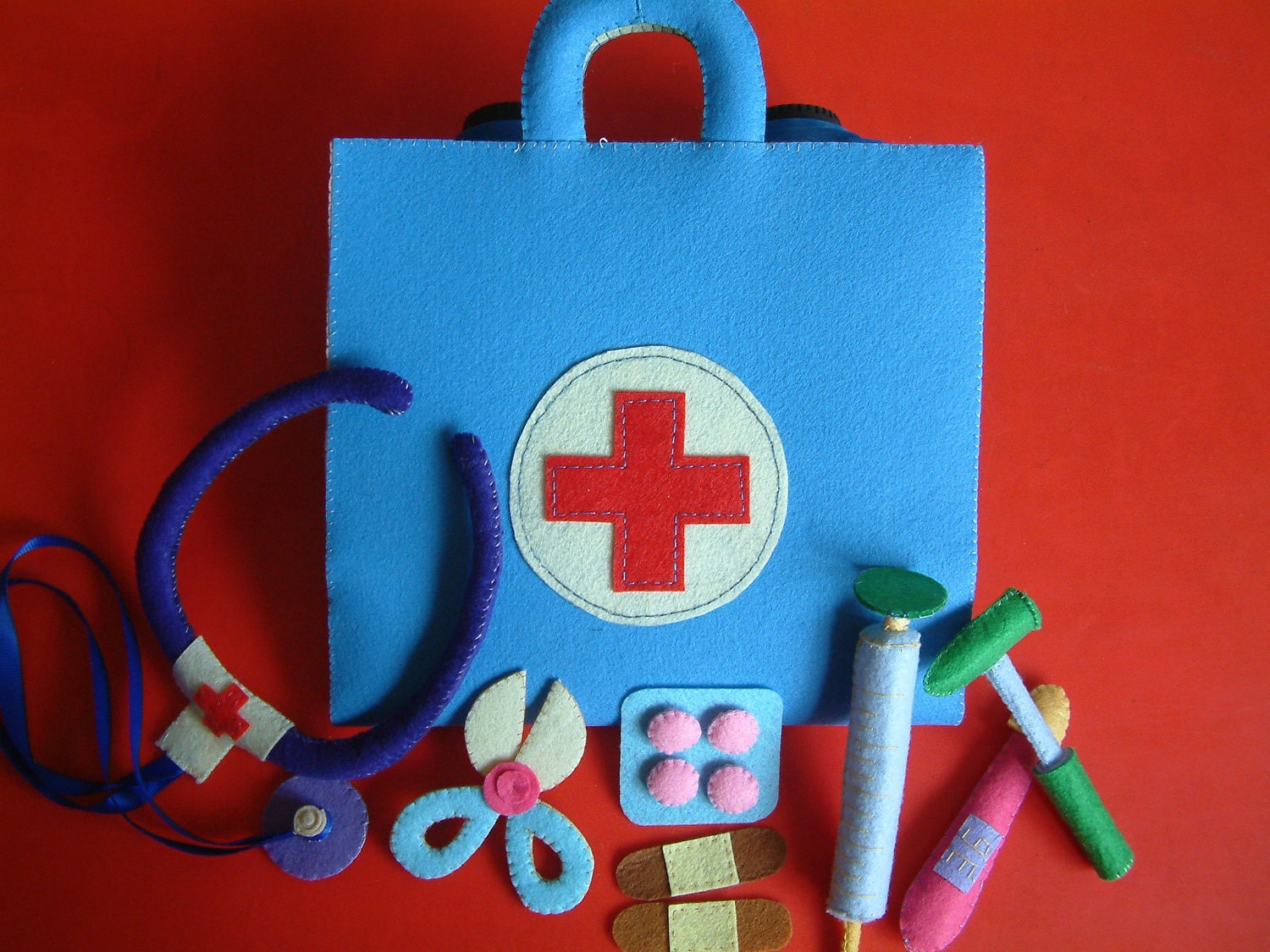 Felt medical bag