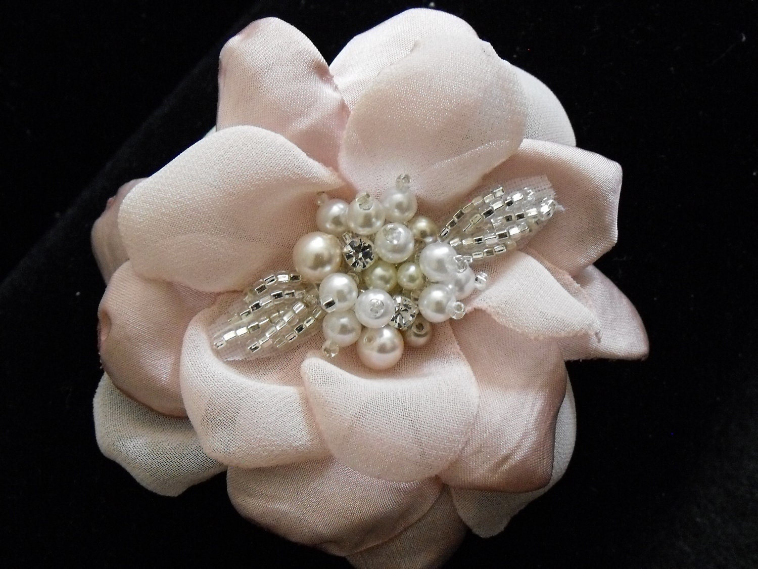 Bridal Hair flower wedding flower hair flower vintage headpiece bridal 