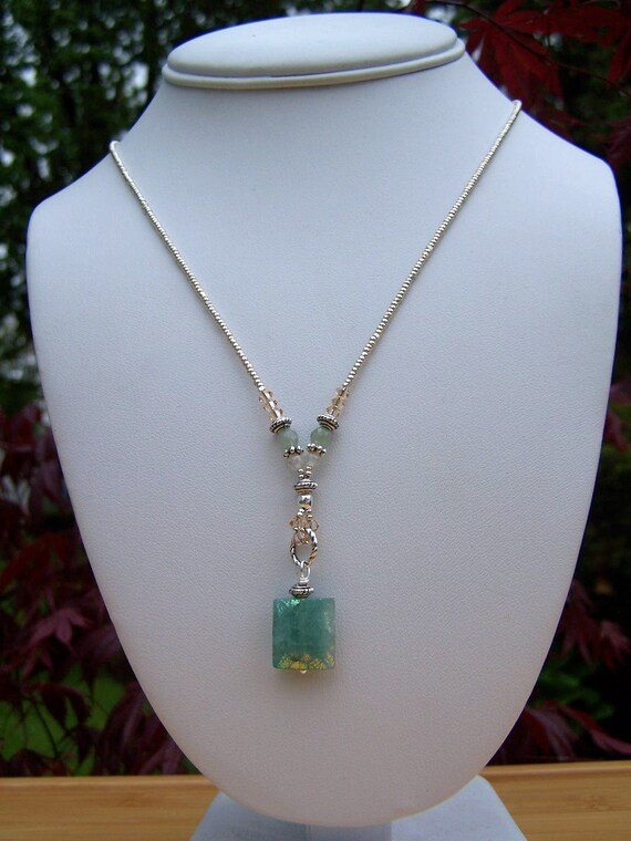 Blue Chrysoprase Necklace Preview 1