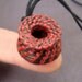 Horsehair Necklace Jewelry - Red Olla TINY MINIATURE