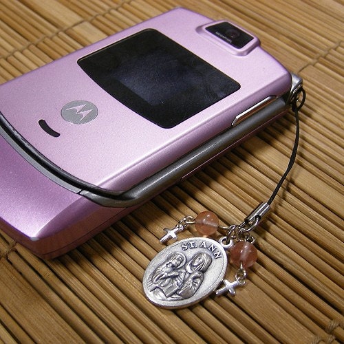 St. Patrick of Ireland Cellphone Charm