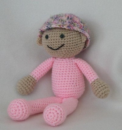 PDF - Huggable Baby Jessie, an Amigurumi Crochet Doll Pattern