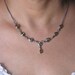 custom made sterling silver handcrafted Artisan handmade 925 green peridot unique Indian Necklace ideal for birdal bridmaid wedding anniversary gift