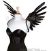 NEW Psyche eProductSales Angel Fairy Wings Black Feather Renaissance Medieval Cosplay Photo Prop Costume