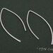 Make a Wish sterling silver earrings
