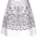 wood carving skirt - white birch