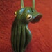 Green Cuttlefish Ornament