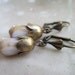 Antique Pink Drop EARRINGS