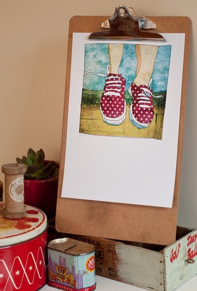 Leap archival art print