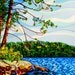 Abstract Fine Art Print - View From Mazengah