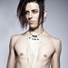 Sterling Silver Bat Skull Necklace on Feather Pelt