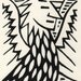 Griffin. Linocut