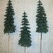Pine Trees  5 Inch Tall   (Qty 3)