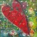 We Love Him Because He First Loved Us 8x8 Mixed Media Art Print