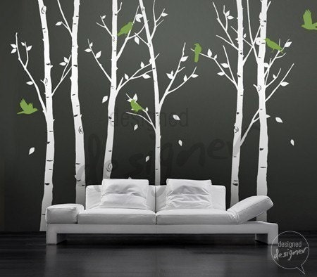 Free Owl Decal- THE ORIGINAL Tree Wall Decal Wall Sticker tree decal l - Birds in the Urban Forest -- dd1014