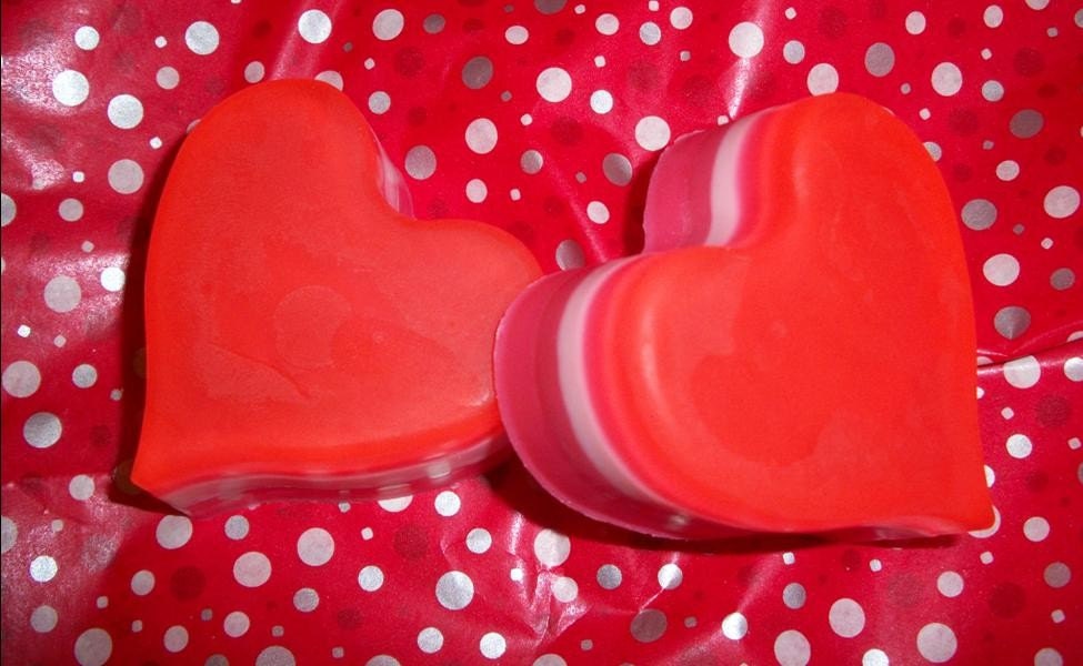 Be Mine Heart Soap