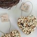 25 Wedding Favors Birds Love, Personalized Bride & Grooms Name by Nature Favors