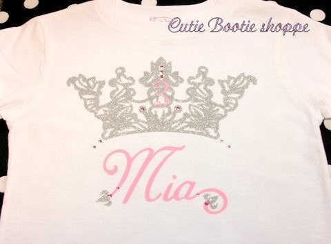 Birthday Filigree Crown Shirt