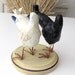 Wedding Cake Topper - Big Eye Birds - Love Birds