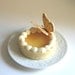 Edible Sugar Butterflies Pale Yellow and Turquoise 10