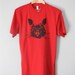 Mr. Paws Unisex American Apparel T-shirt in Red