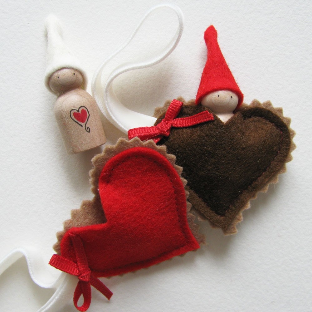 Love Gnome -- I love you my little heart -- Chocolat