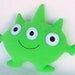 Plush Monster - Paxton (Green Antipill Fleece Stuffed Animal)