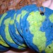 Gift Tag  Plantable Earth Themed Tags With Wildflower Seed