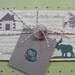 Recipe Card Set Of 10, Moose And Cabin