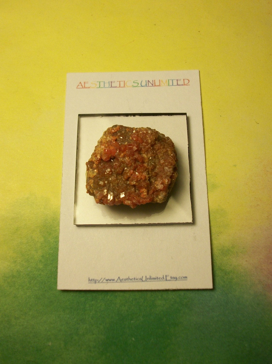 VANADINITE Natural Crystal Mineral Specimen From Morocco Rare Metaphysical Collectible Supplies Sale