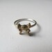Bitty Bow Ring - bronze