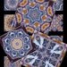 Laced Night Kaleidoscope Digital Collage Download $1.99