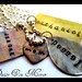 Hand Stamped Jewelry - Personalized Necklace - Sterling Silver - My Mommy Is the Best