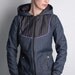 hoodie jacket - blue jeans - rose
