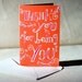 Thank You For Being You Offset Greeting Card - 100% PCW paper, C5157T
