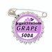 Disney Pixar's UP Grape Soda Cap Badge Pin V2