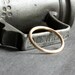 recycled 14K yellow gold brushed band