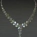 Handmade Artisan Green Peridot Gemstone 925 Sterling Silver Bridesmaid Wedding Gift anniversary gift Jewelry Necklace (A)