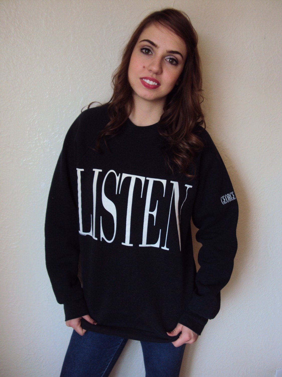 Vintage 1990 George Michael Concert Sweatshirt
